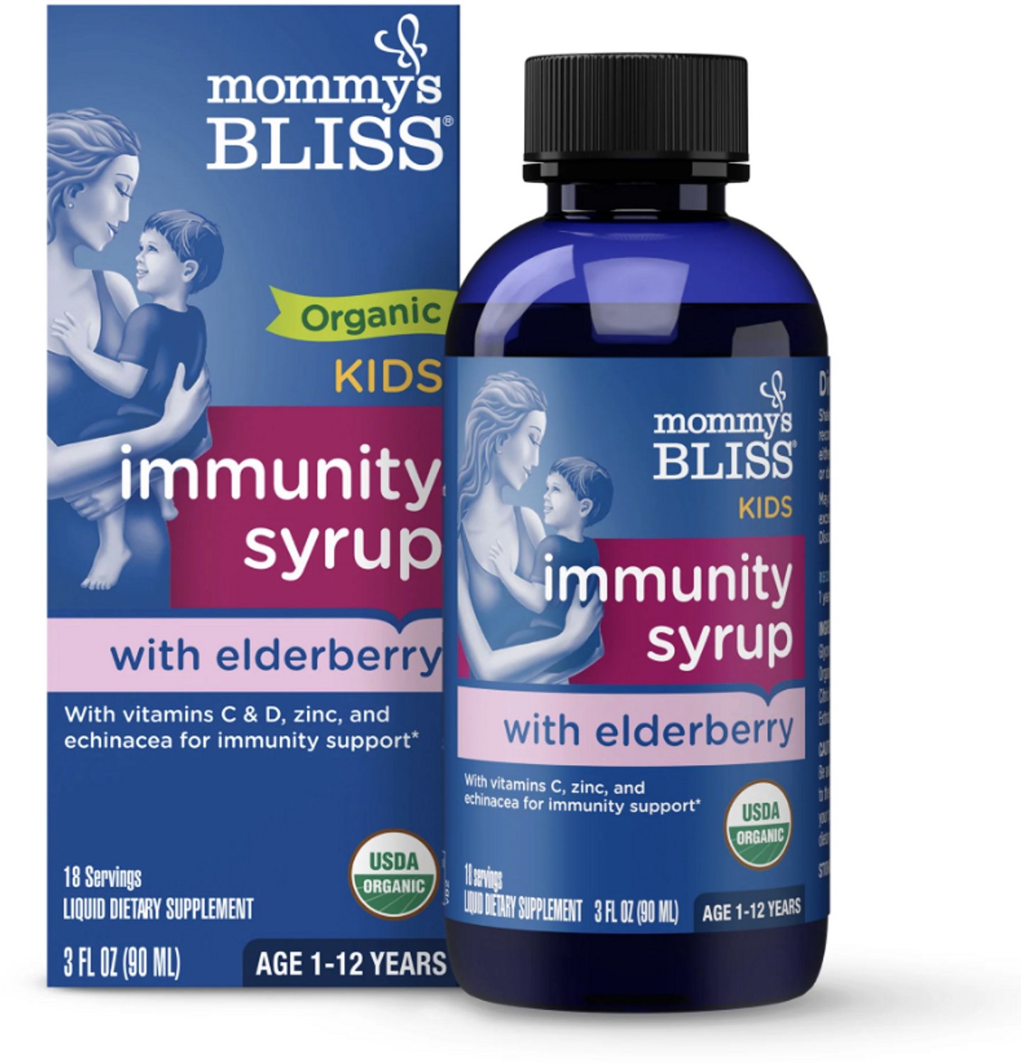 Mommys Bliss Organic Kids Immunity Syrup - 90 ml