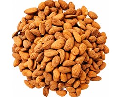 Pure Afya Biologische Rauwe Amandelen 500 g – 100% Biologisch – Hele Amandelen