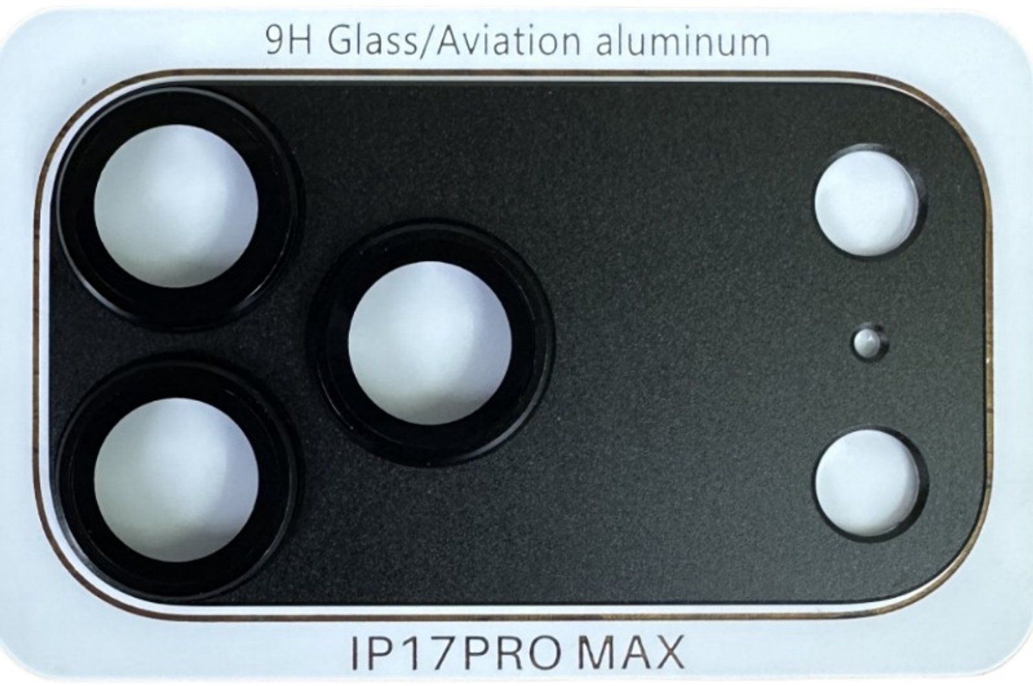 Matte Metalen Armor Geïntegreerde Explosieveilige Lensbeschermer Compatibel met iPhone 17 Pro