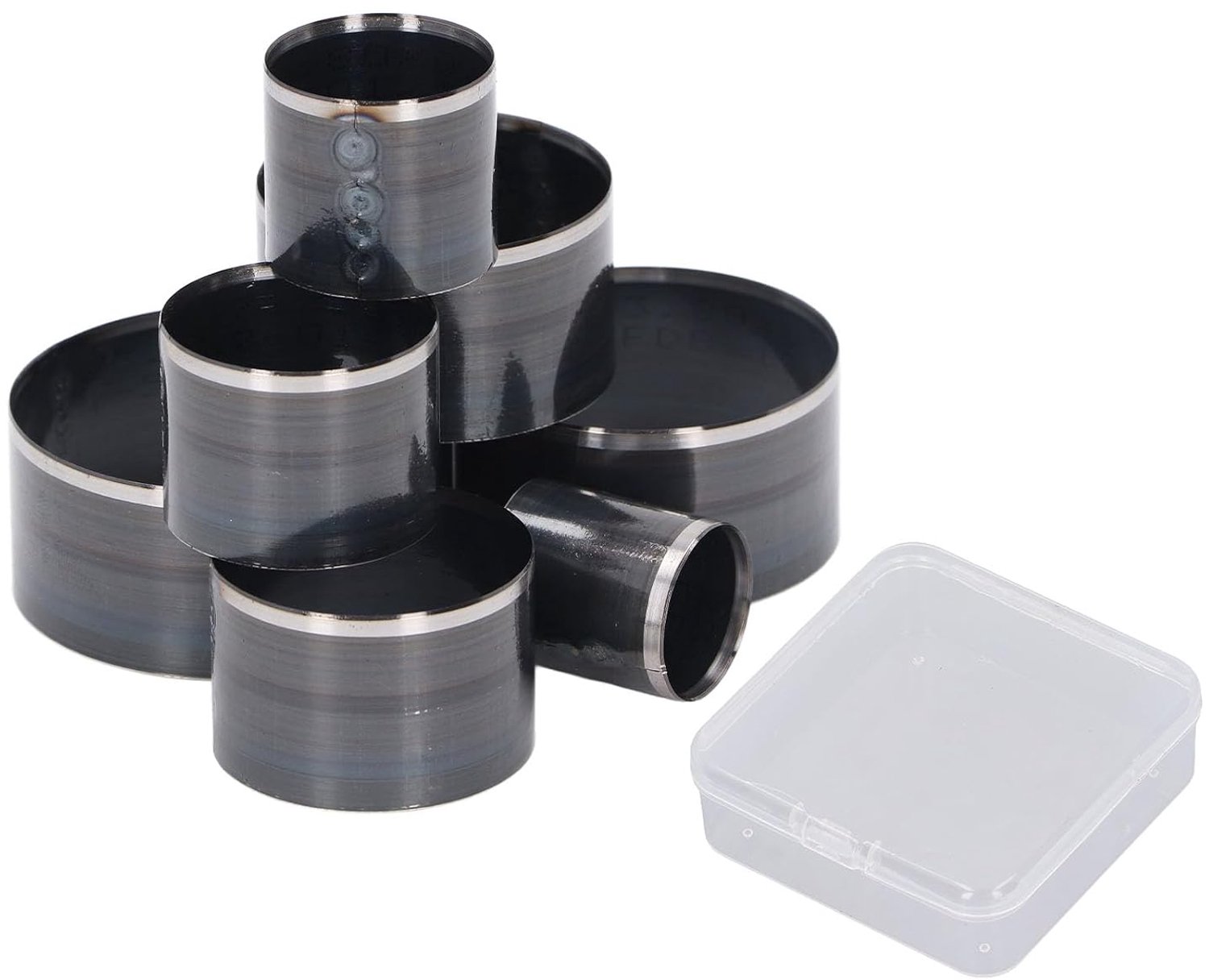 Stansmessen Set 7PCS ronde vorm voor handwerk,