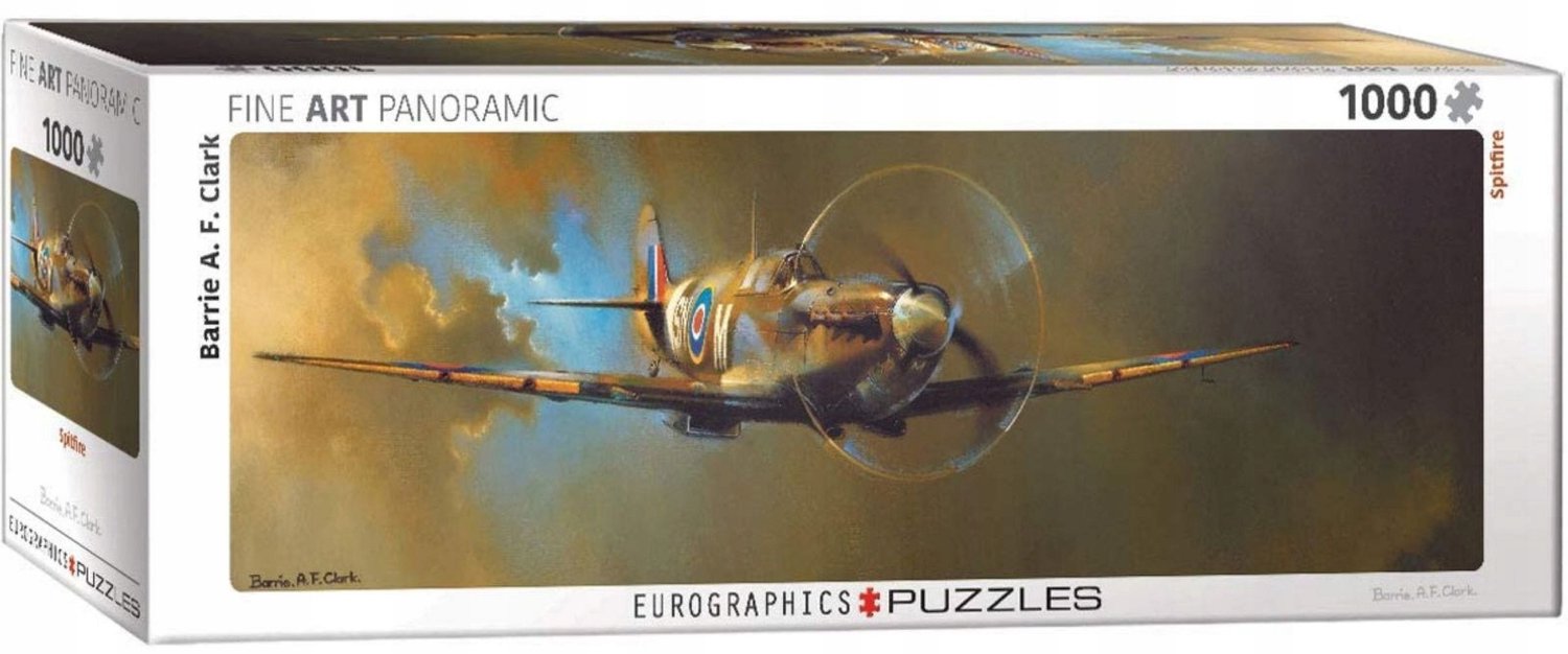 Panoramische Gevechtsvliegtuig Puzzel - 1000 Stukjes