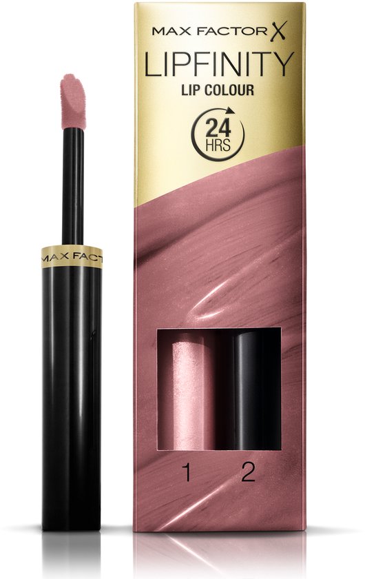 Max Factor Lipfinity Lip Colour Lippenstift Gloss Essential Violet 310 2.3 ml + 1.9 g