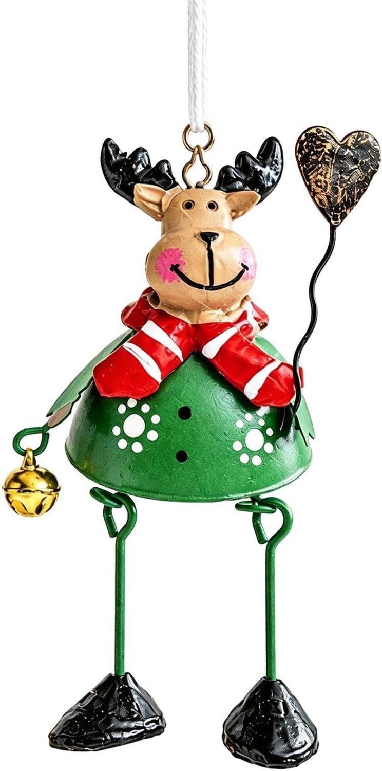 Kerst Ornamenten Bungelende Been Kerstman Sneeuwman Rendier Decor