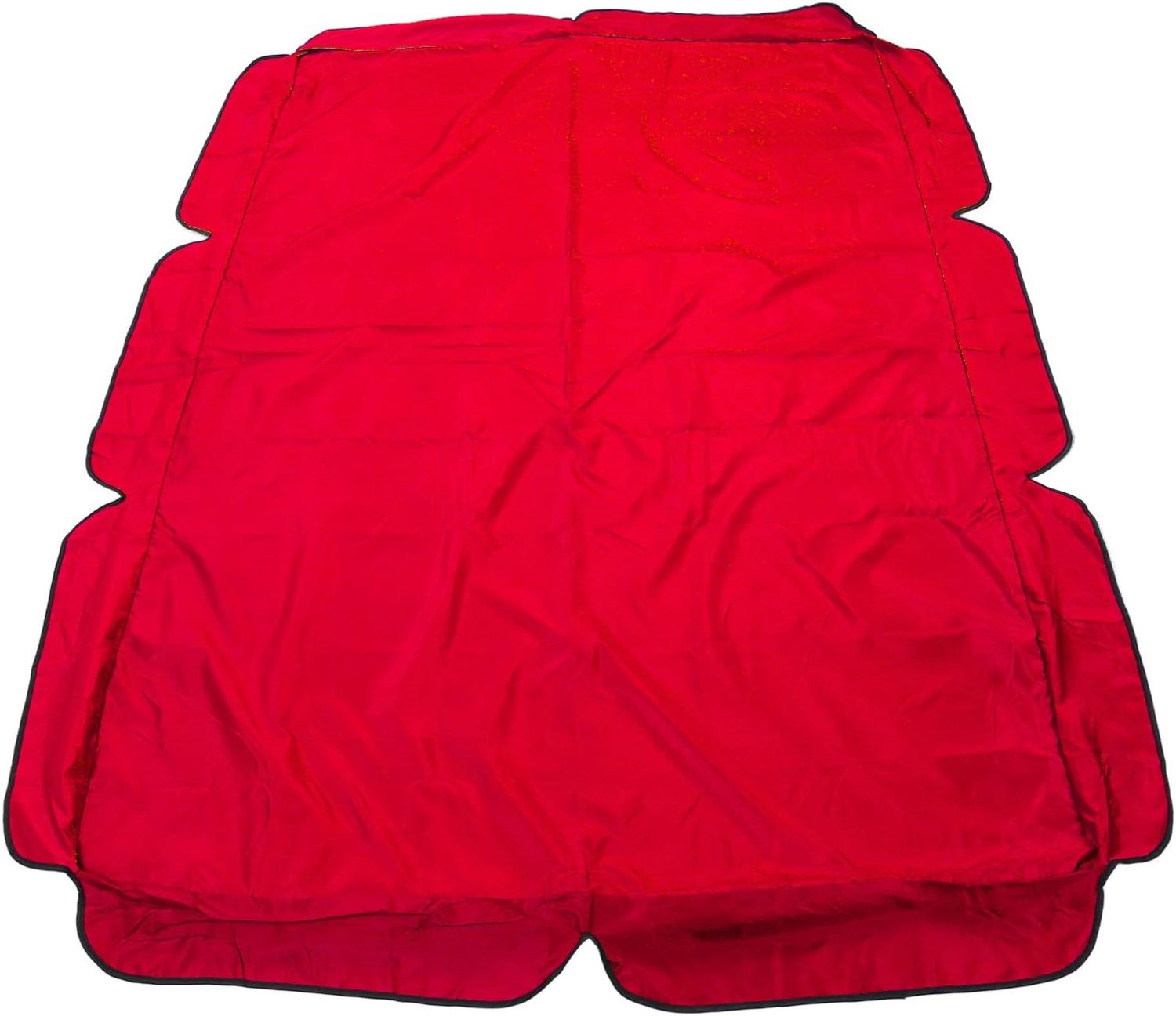 Swing Canopy Waterdichte Zilver Gecoate Oxford Stoffen Hoes voor Tuin, Terras, Balkon, bescherming Swing Canopy Vervanging voor Alle Seizoenen, Eenvoudig Te Installeren (rood)
