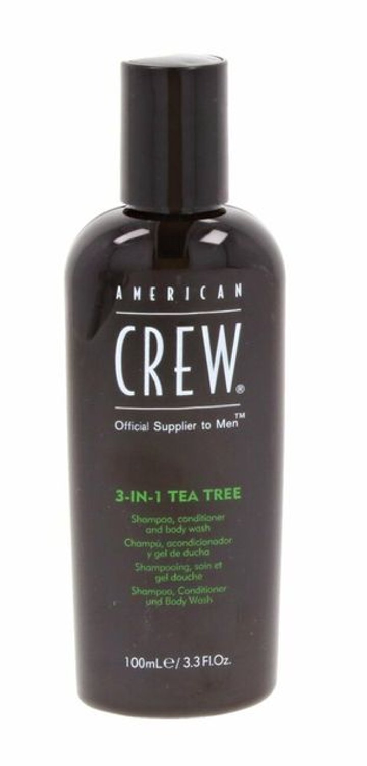 American Crew 3-in-1 Tea Tree Shampoo, Conditioner & Body Wash 100 ml