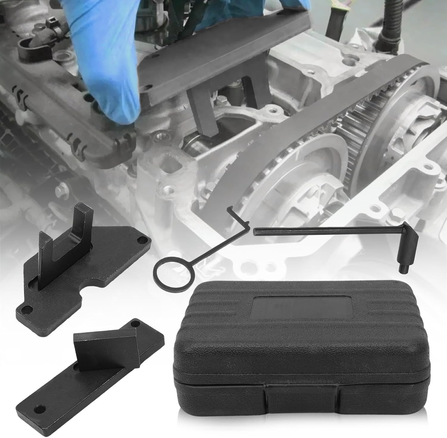 Timing Kit 1.2 GDI PureTech Voor C1 C3 C4 DS3 Berlingo IV 108 208 2008 301 308 3008 508 5008 - Synchronisatietools voor Partner III en IV Rifter Aygo Crossland en Meer