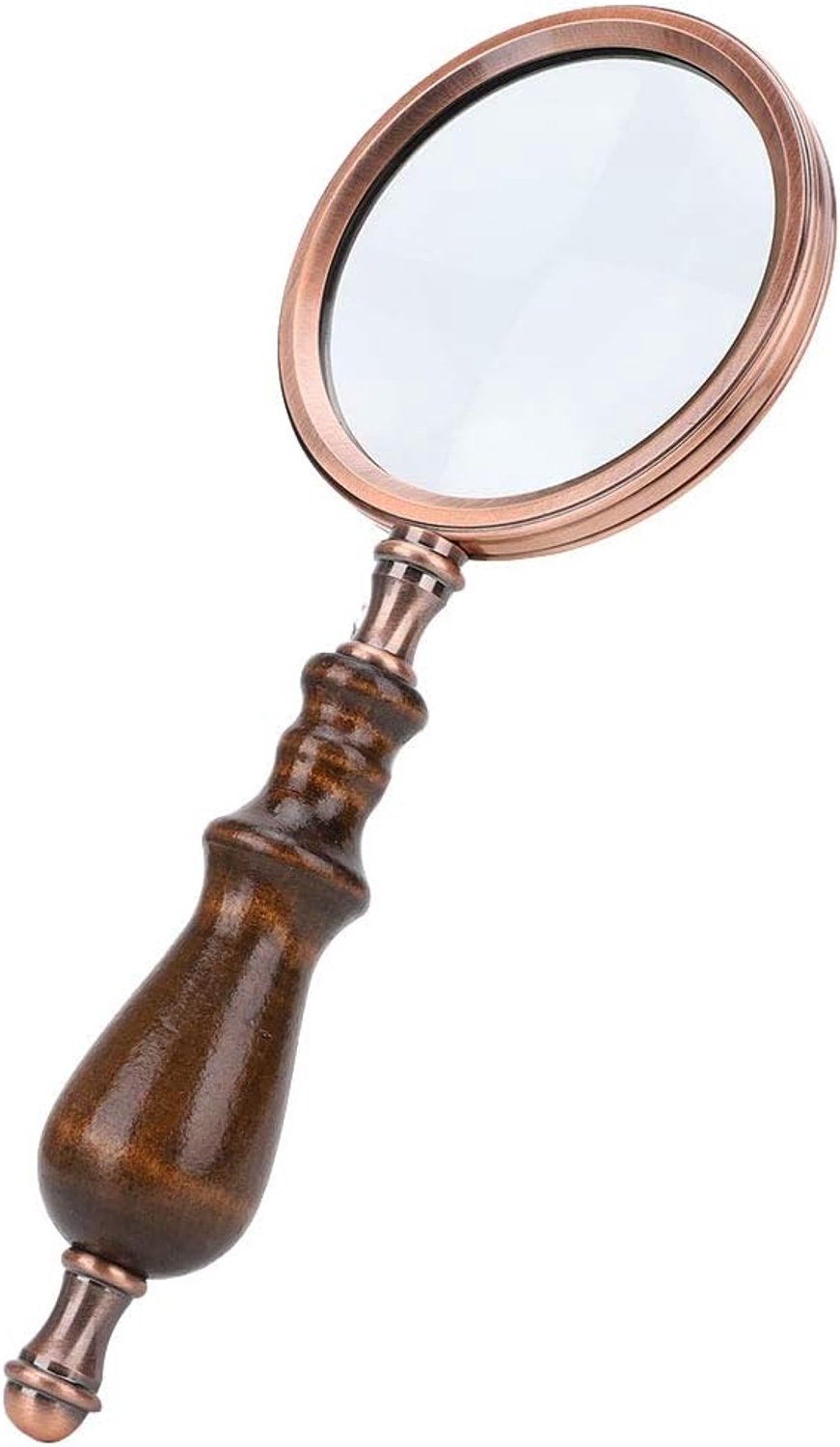 Vergrootglas, afneembaar, draagbaar, 10-voudig vergrootglas van hout, om sieraden te schilderen