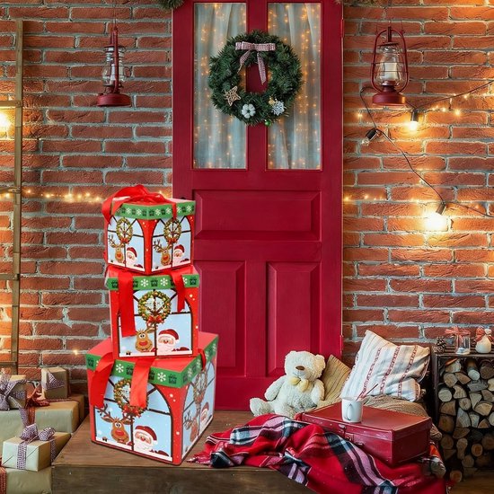 Stapelboxen set feestdecoratie rekwisieten — afbeelding 3