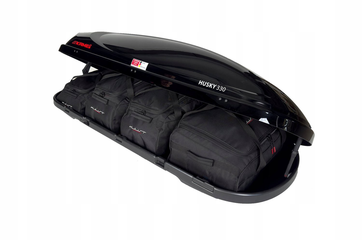 Set van 4 Daktas Zakken voor Dakkoffer KAMEI HUSKY 330