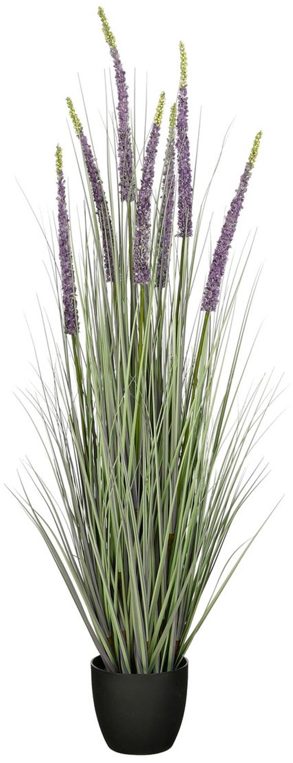 Kunstplant Ziergras Paars