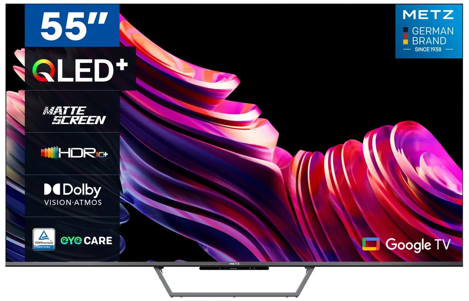 Metz 55MQE7600Y Téléviseur Smart QLED 4K 55"