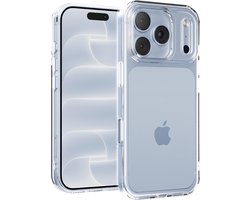 Hoesje - geschikt voor iPhone 17 Pro Max / 18 Pro Max - Transparant - hoes - shock proof
