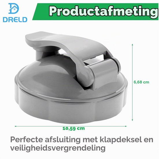 Blenderdeksel - 2 stuks - Geschikt voor NutriBullet — afbeelding 2