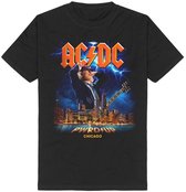 AC/DC PWRUP Chicago Heren T-shirt - zwart - L