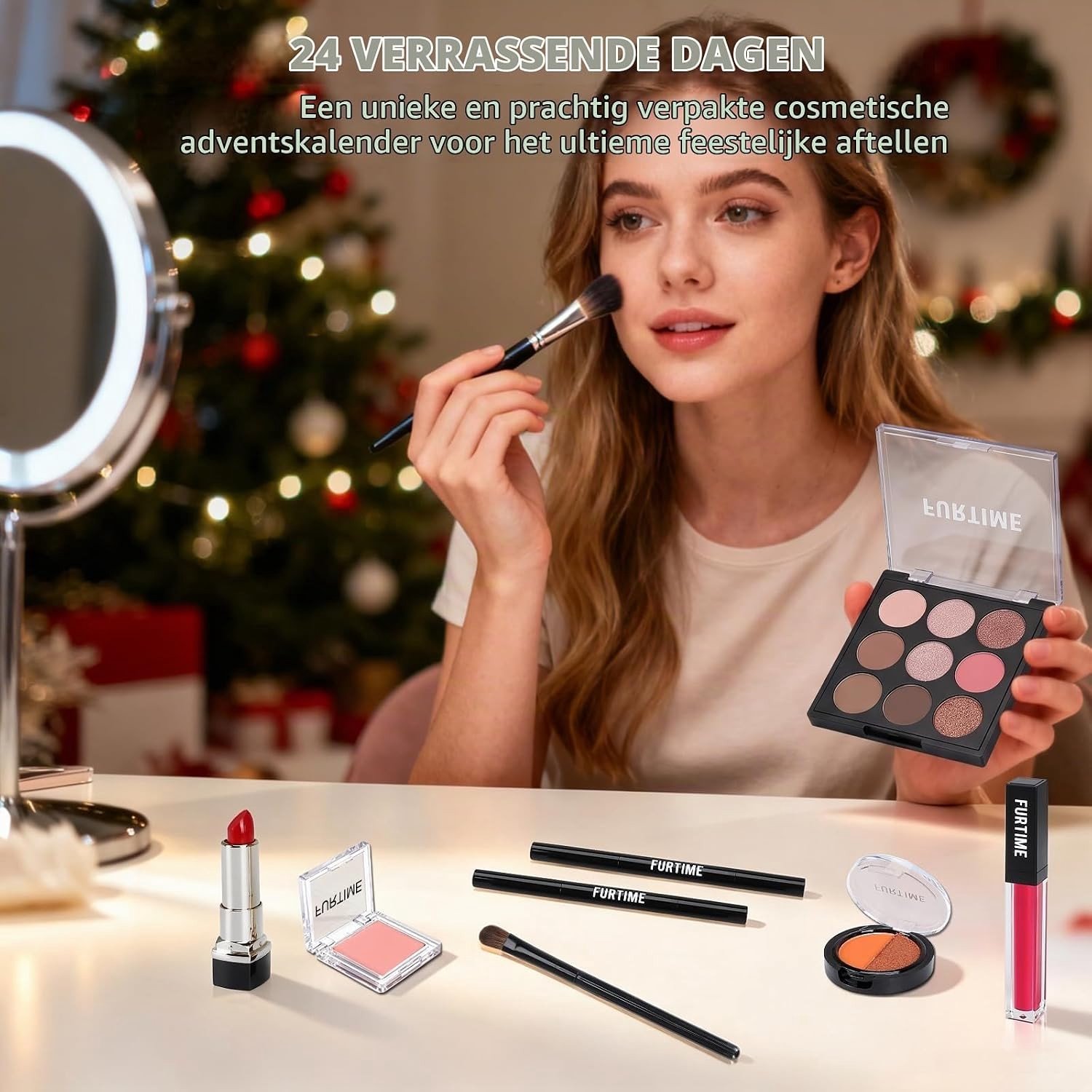 Beauty Advent Calendar 2026 met 24 Hoogwaardige Make-up en Cosmetica voor een Stralende Look – foto 2