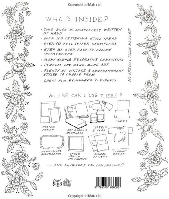 Handlettering Boek - Leerzaam - - Starter Gids voor Creatieve Geesten — afbeelding 2