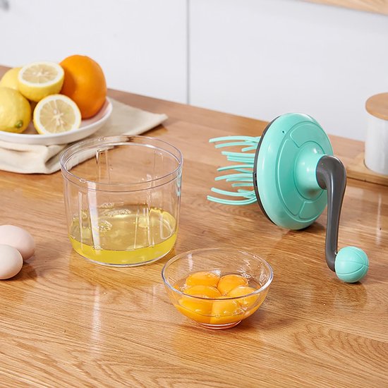 Handmixer - Roterend - Groen - Kunststof — afbeelding 2