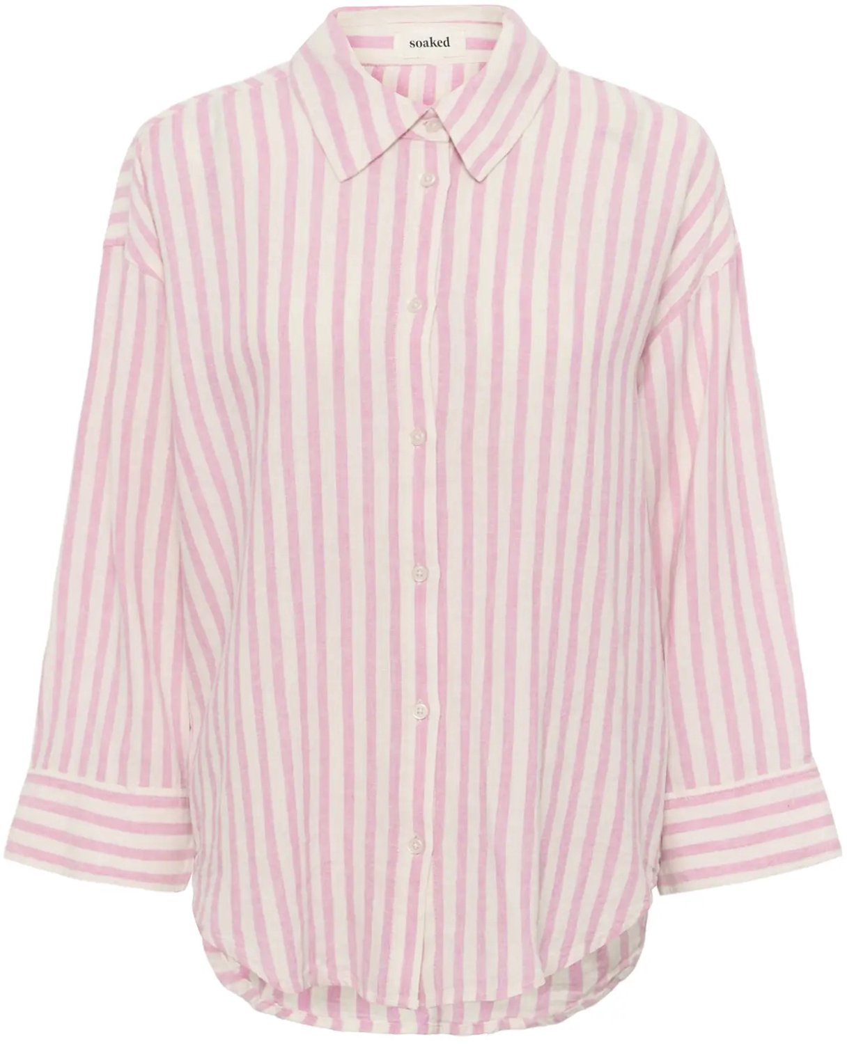 Dames 3/4 overhemd Soaked in Luxury Beliro Roze