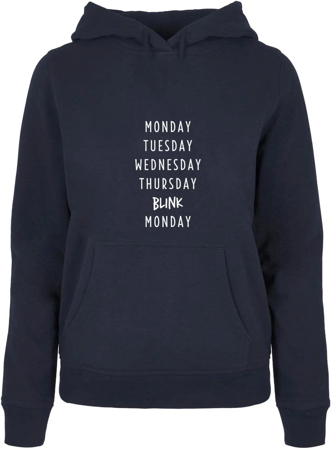 Dames sweatshirt Mister Tee Blink Basic Blauw