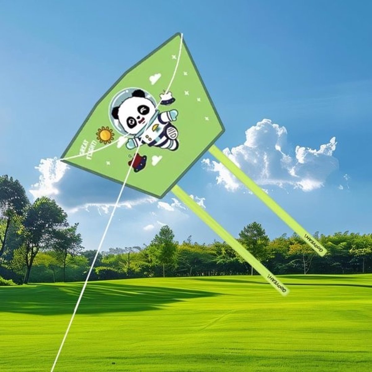 Kindervlieger Opvouwbaar - Sportvlieger Buitenspeelgoed - Buiten Spelen - Zacht Veilig Design - 13 x 13 x 5 cm - Groen
