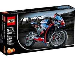LEGO Technic Street Motorcycle, Bouwpakket, 9 jaar, 375 stuk(s)