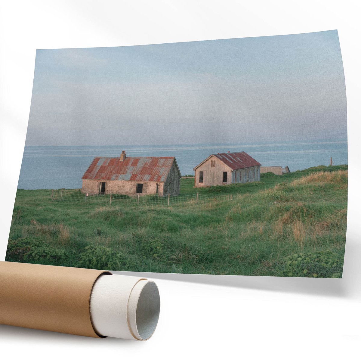 Coloray Polycanvas Wandposter - Abstract Portret, Illustratie - 594 x 840 mm - Zwart-wit Wandposter - Rechthoek - Canvasposter - Woonkamer - Modern