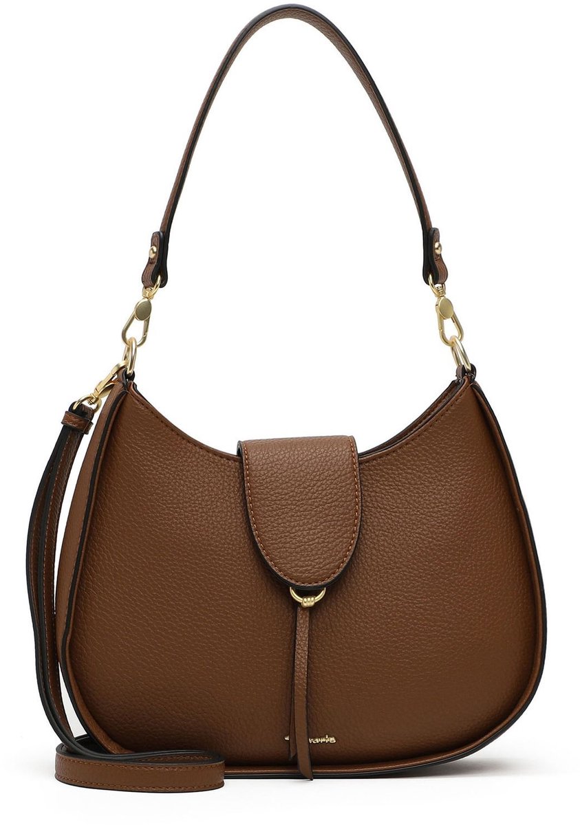 Tamaris schoudertas Manuela Shoulder Bag Cognac bruine