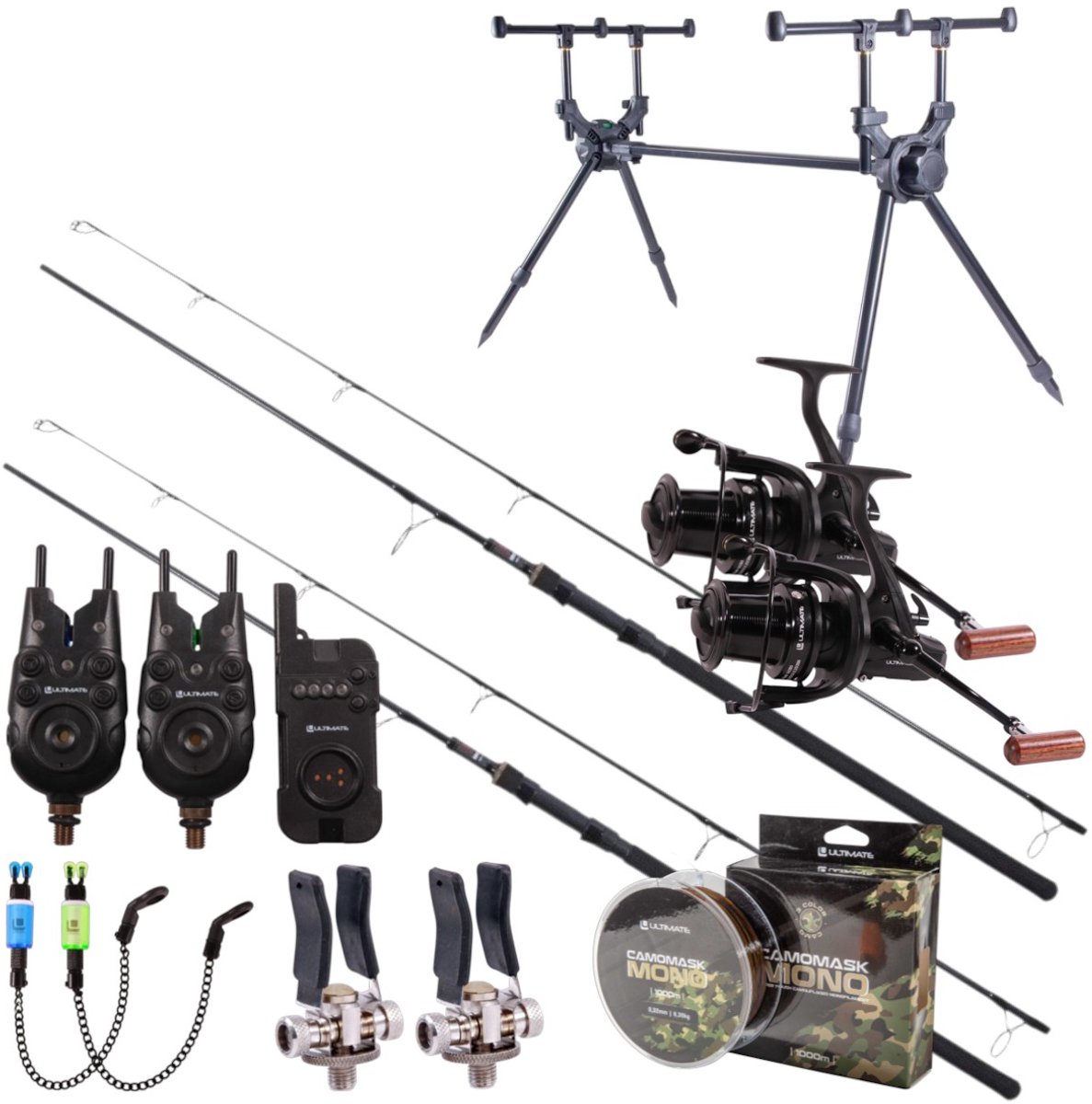 Ultimate Bionic High End Carp Set 12ft Extender EVA Handvat - Karper Set