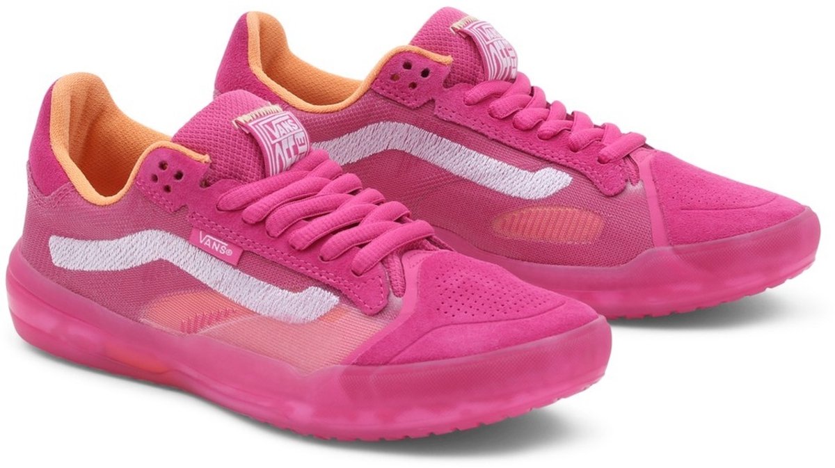 Vans Unisex Lifestyle Classic Plus FTW-sneaker Ua Evdnt Ultimatewaffle Pop-buitenzool Fuchsia