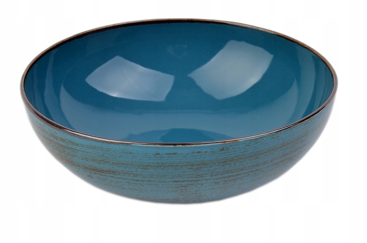 Bogucice Nostalgia Lazur Saladekom 16cm - Handgemerkt porselein
