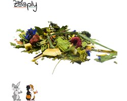 Zooply Hollandse Kruidenmix - Kruiden & Snacks - 100% natuurlijk - Voor konijnen & cavia's - 500 gram