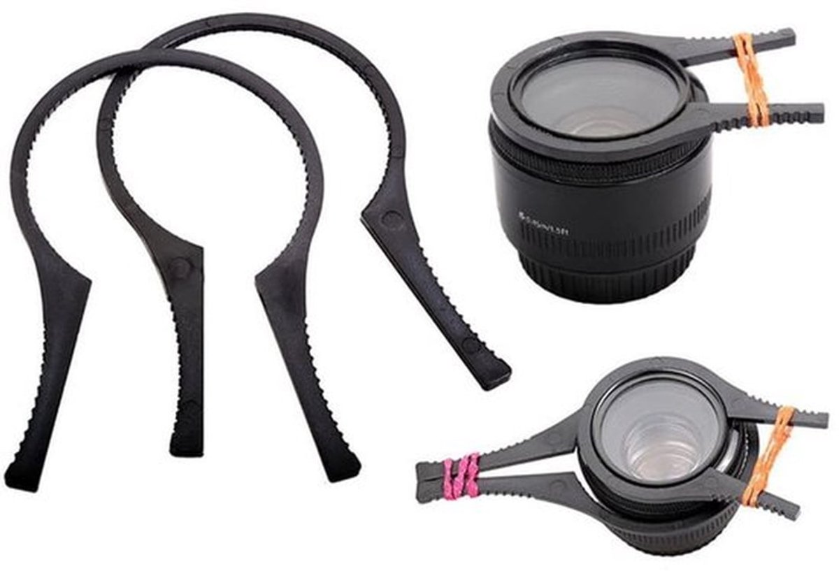 Lensfiltersleutelset - Set van 4 - Lichtgewicht en flexibel - Voor lensfilters - Camera-accessoires - Geschikt voor fotografie