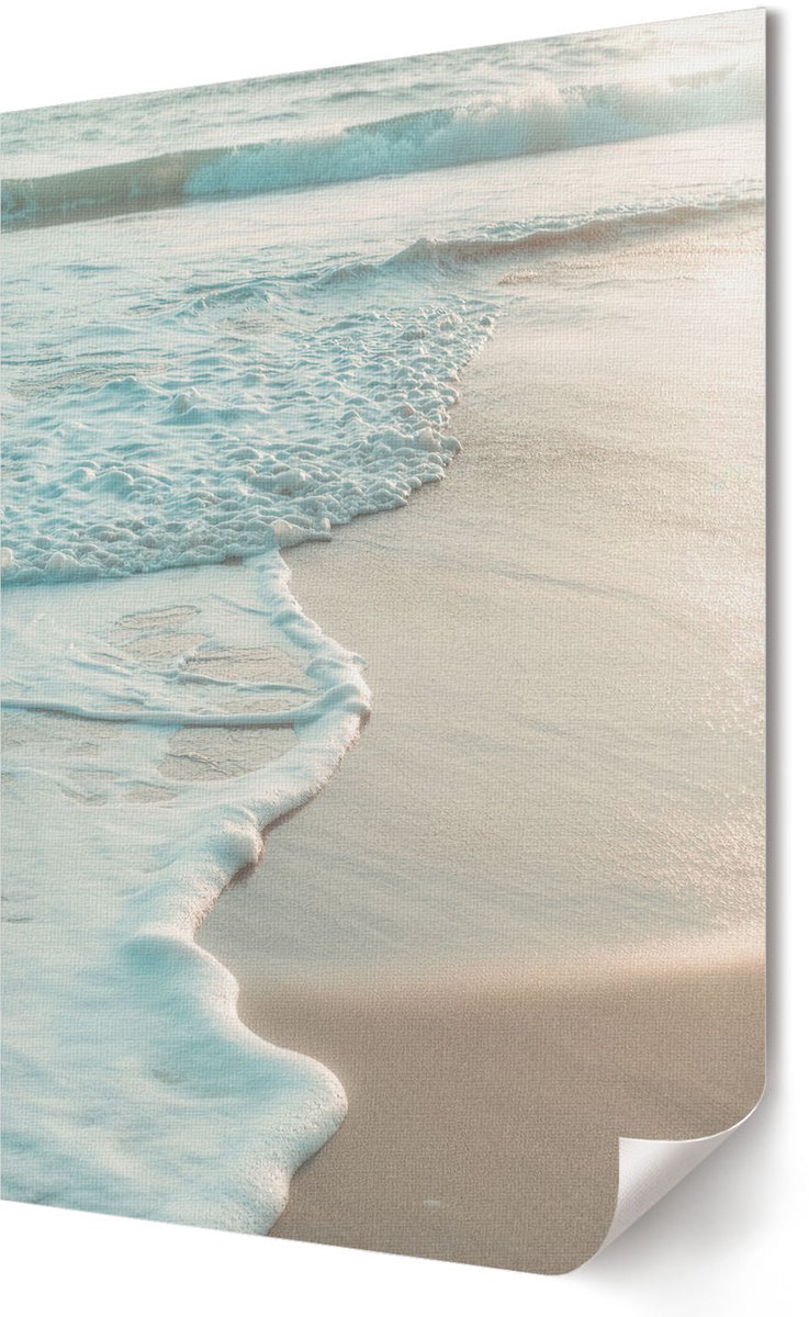 Coloray Polycanvas Wandposter - Maritieme Harmonie, Fotografie - 420 x 594 - Beige Decoratie - Rechthoek - Canvasposter - Woonkamer, Slaapkamer, Kantoor - Modern