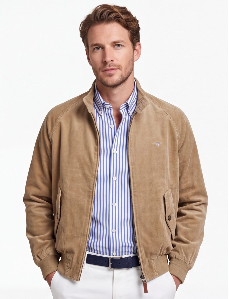 Gant tussenjas camel