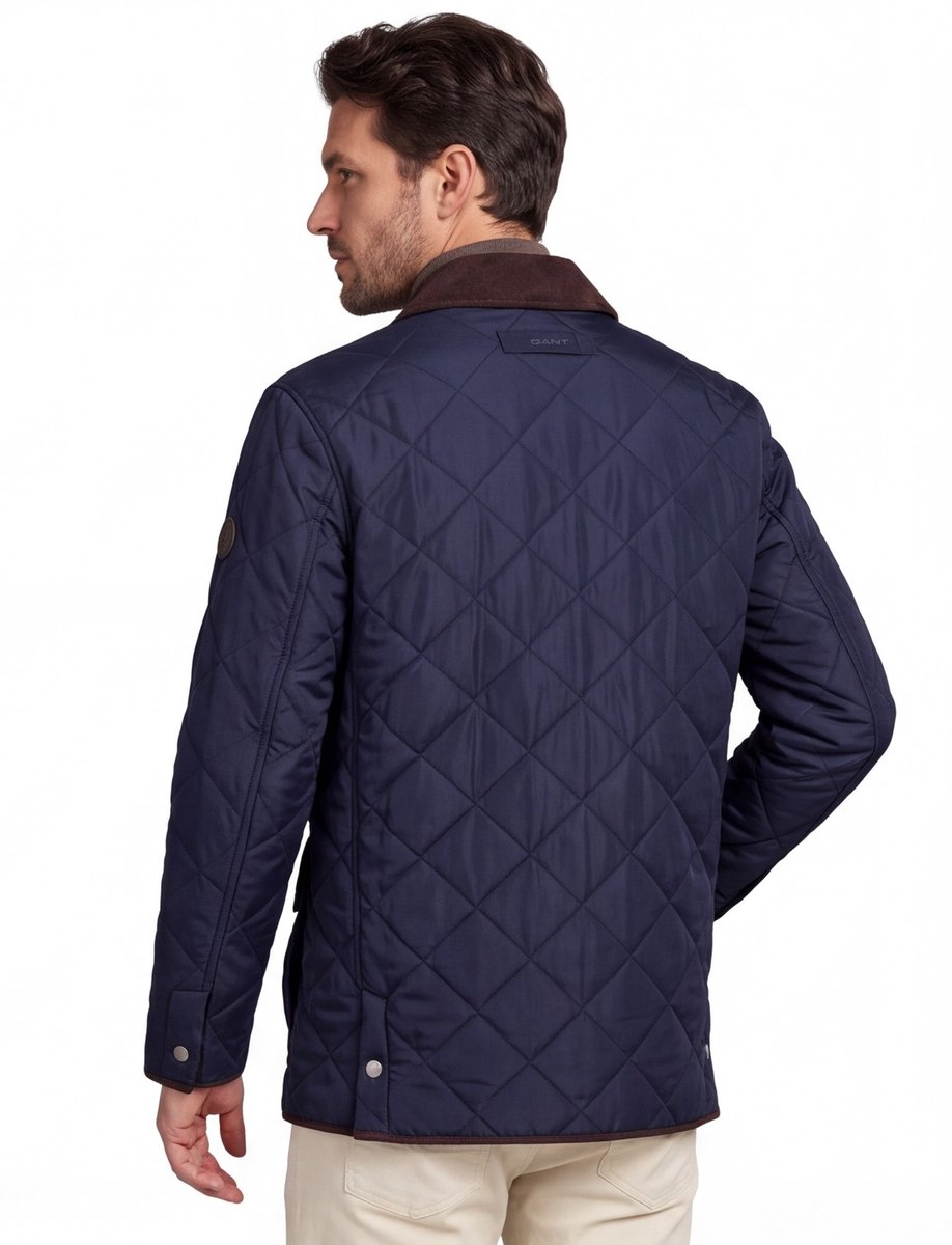 Gant winterjas donkerblauw