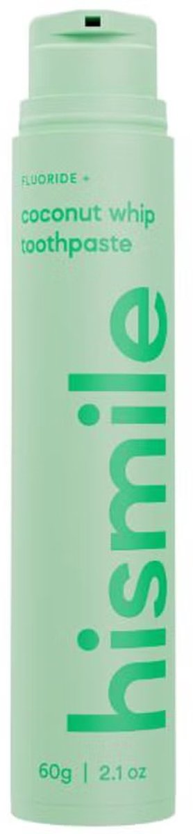 HiSmile - Coconut whip - Tandpasta - 2x60 gr - Fluoride+ - No SLS & PEGs