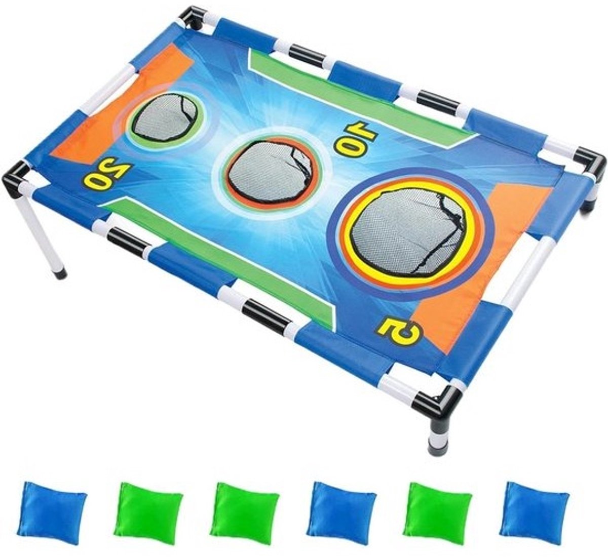 Bag Toss Spel - Worstelspel Outdoor - Feest Plezier - Bevordert Hand-Oogcoördinatie - 315 inch - Multi