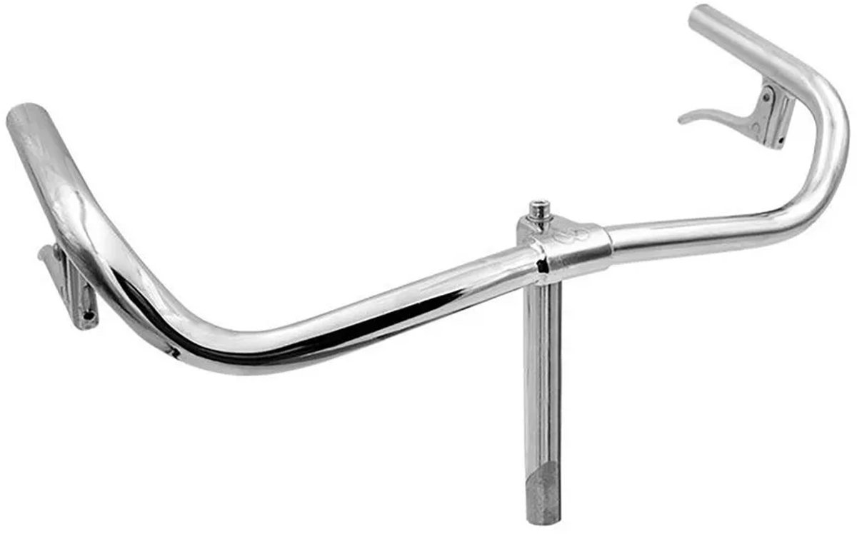 Mvtek Sport Torino -50º Stuur Zilver 22.2 mm / 480 mm