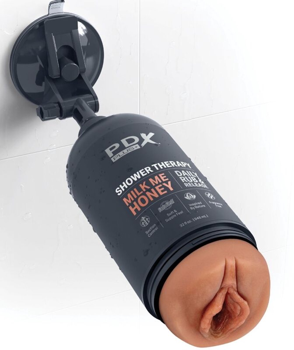 Pdx Plus - Stroker Masturbator Discrete Bottle Design Milk Me Honey Candy Shampoo