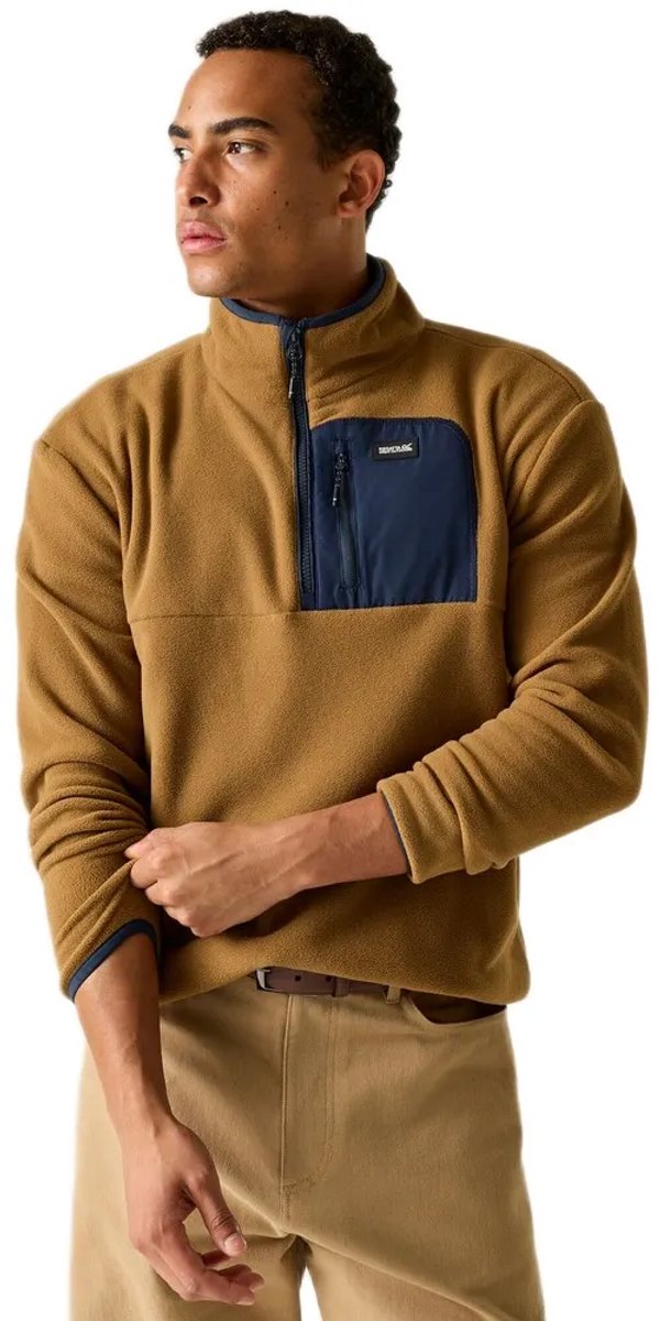 Regatta Frankie Fleece Met Halve Rits Man Marineblauw