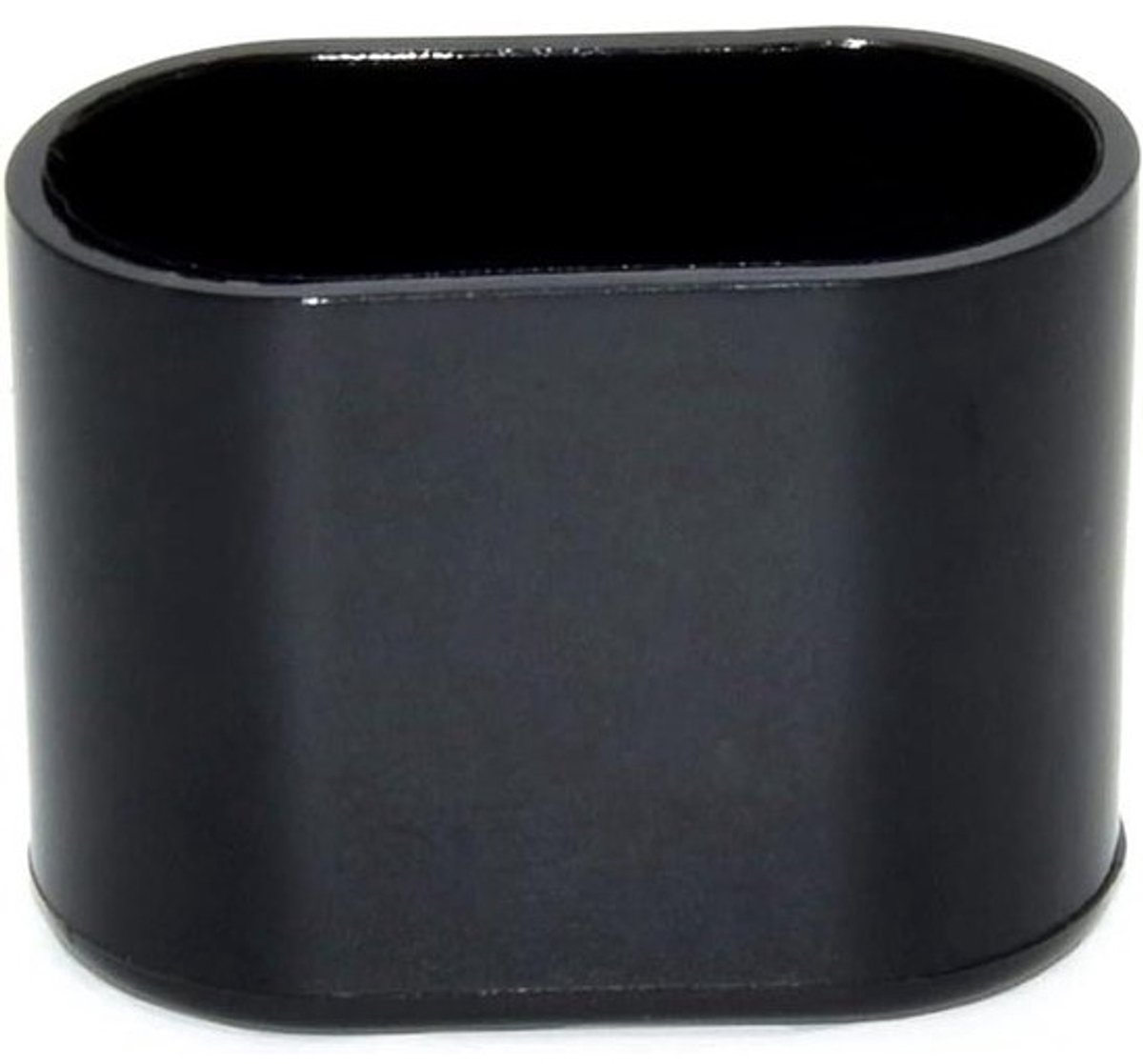 Stoelpoot Doppen - Meubelbeschermers - Vloer Beschermen - Flexibel PVC - 15 x 30 mm - Zwart