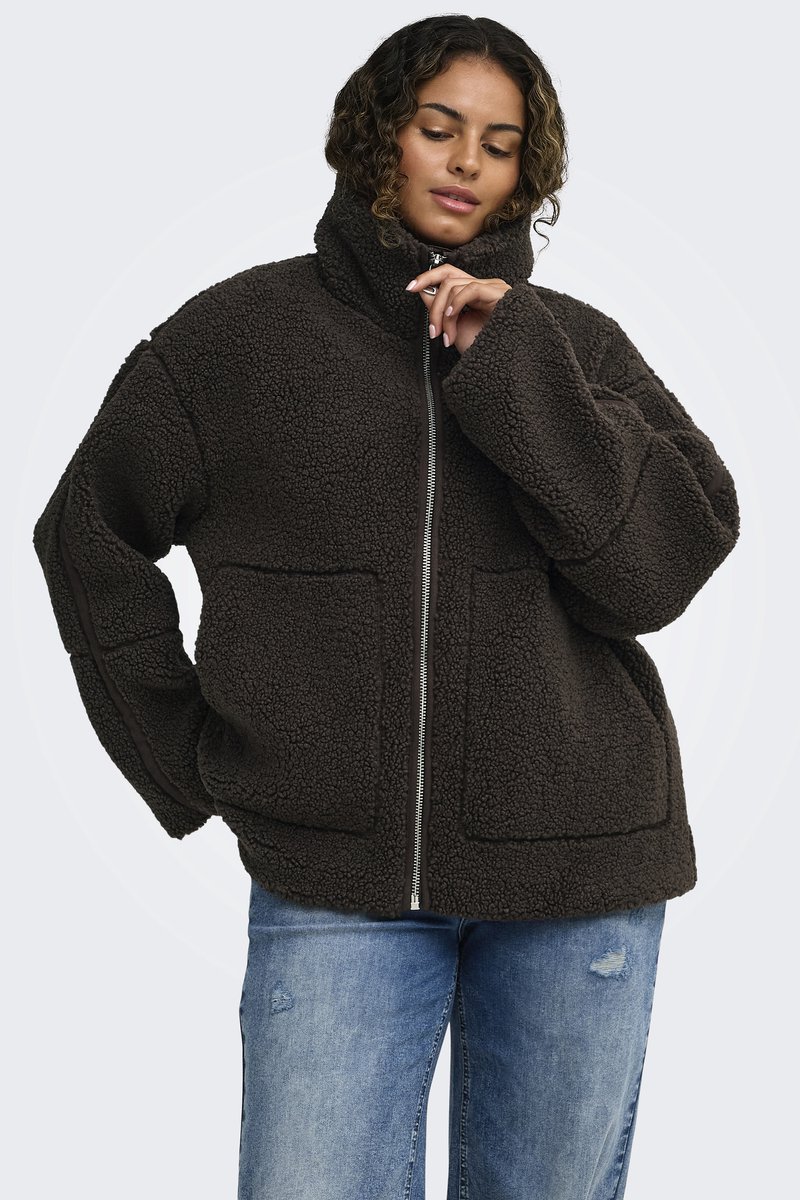 ONLY CARMAKOMA - CARASPEN TEDDY JACKET OTW NOOS Dames Jas
