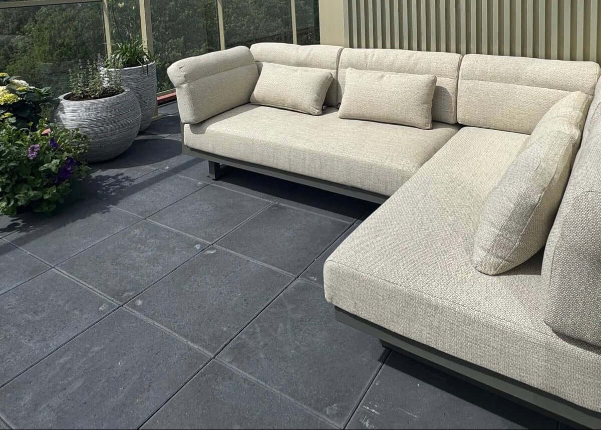 Apple Bee Santorini Rope Loungeset - Chaise Longue - Rechts
