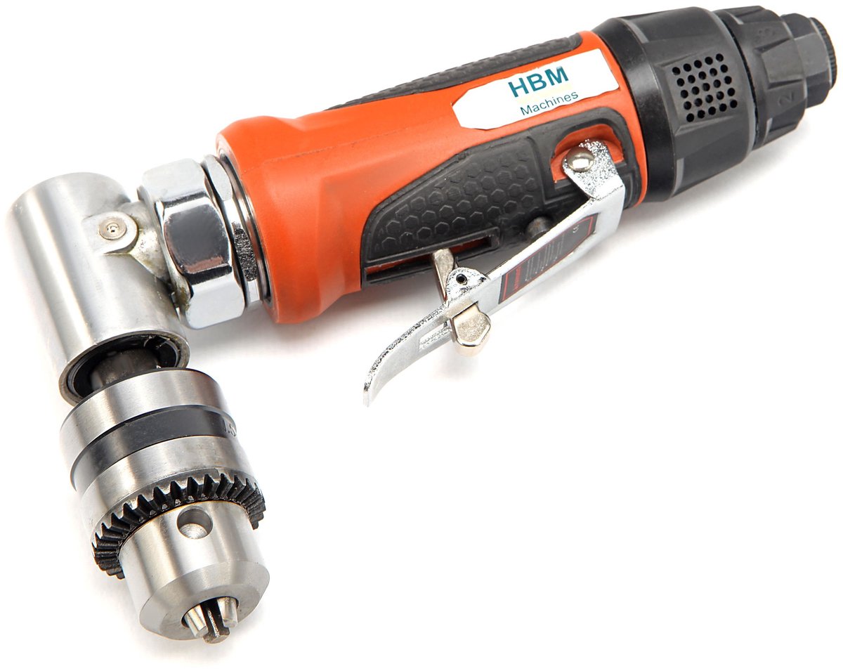 HBM Profi Variabele Pneumatische Haakse Boormachine