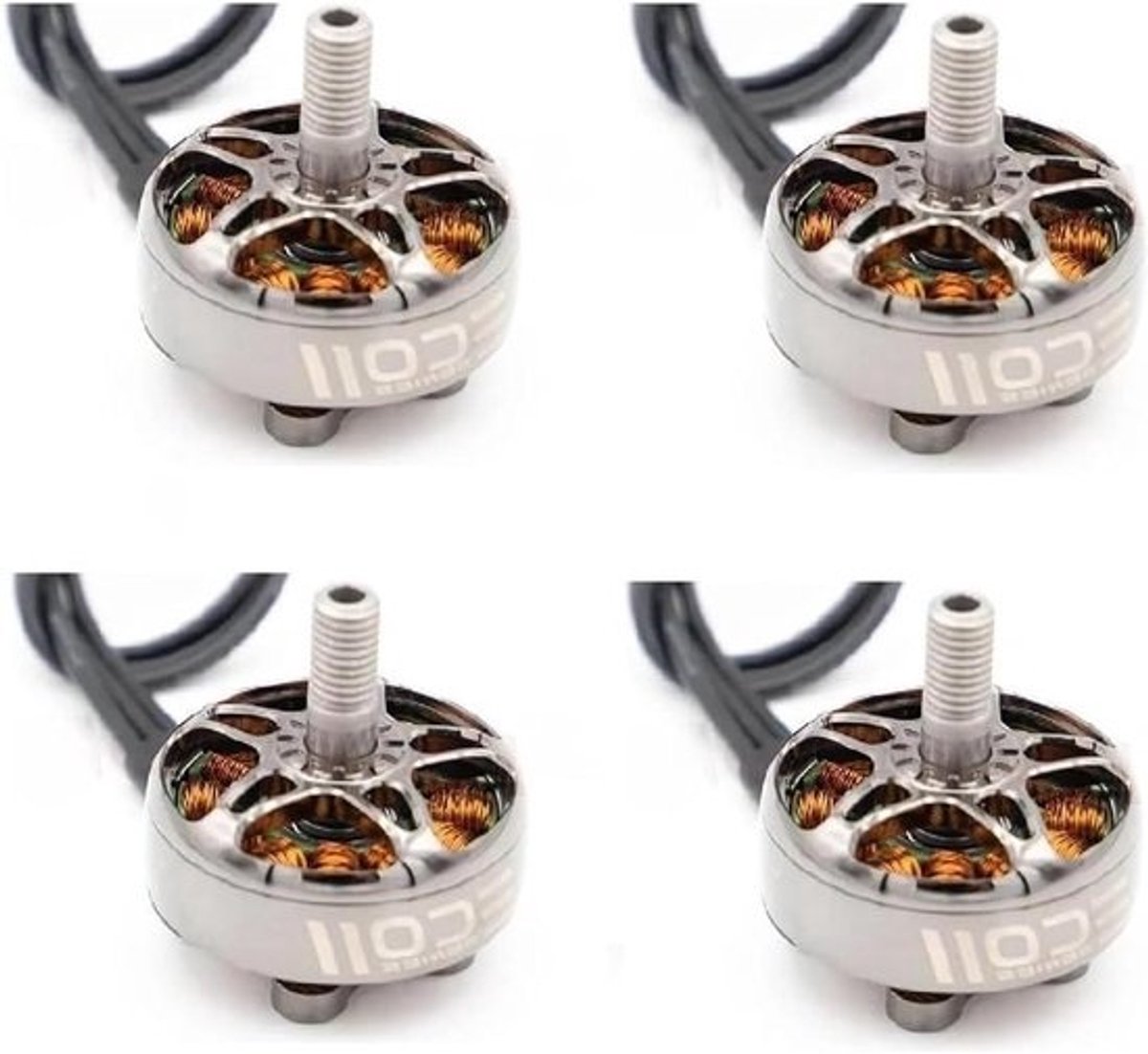 Borstelloze Motor - RC Motor Drone Motor - RC Drone Vliegen - Precisie Lagers - 1700KV - Zilver
