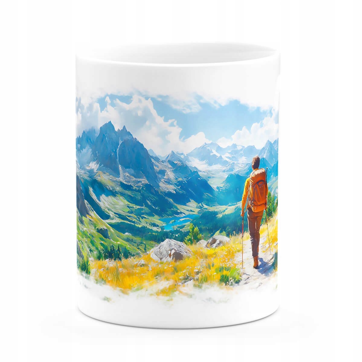 Keramische Mok 330ml - Bergwandelen & Outdoor Avontuur