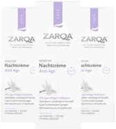 ZARQA Nachtcreme Anti-Age- 3 x 50 ml - Voordeelverpakking
