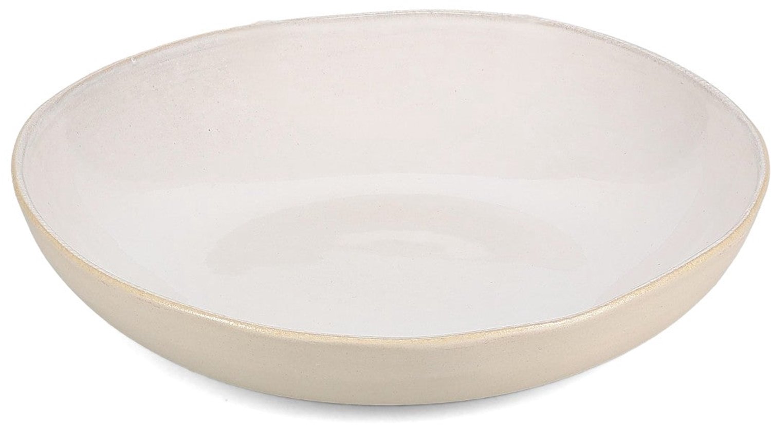 Atelier Europe - Kom 24,5xH6cm pearl Saudade - Set van 2