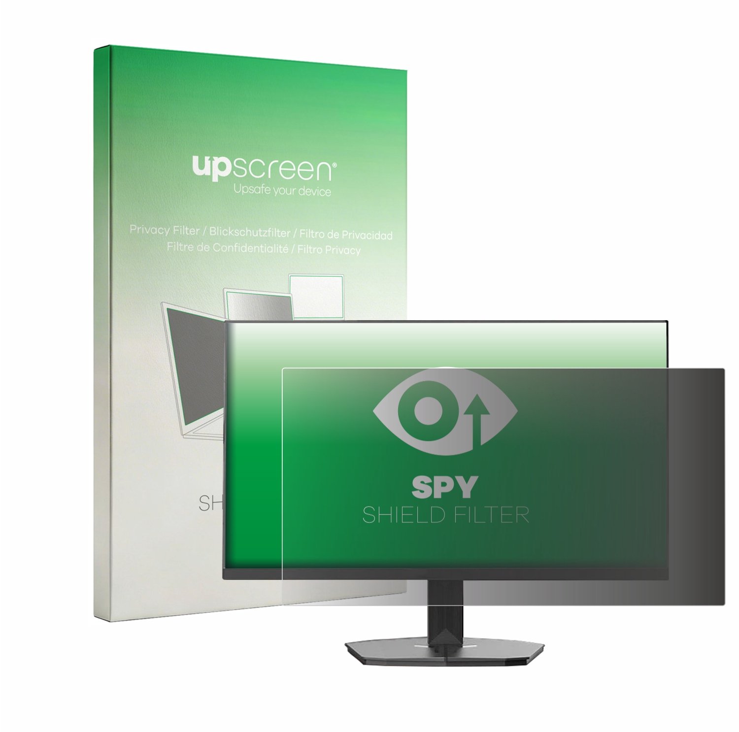 upscreen - privacyscherm voor Minifire MFG24F4L - privacy filter screenfilter Blauwlichtfilter