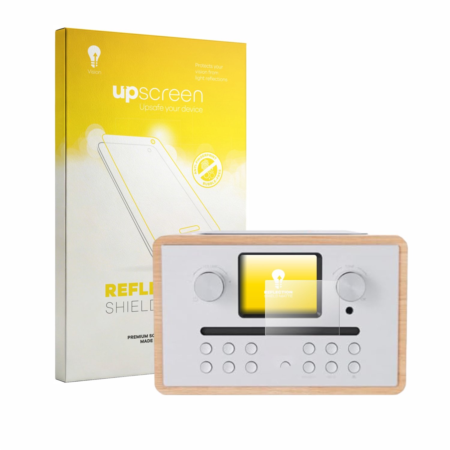 upscreen - Screenprotector voor Majority Homerton - Folie Beschermfolie anti glare matte